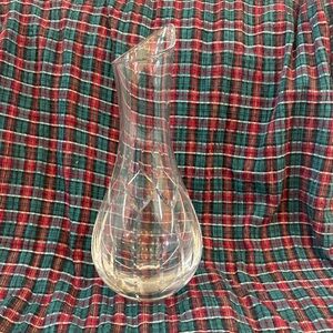 VTG Crystal BLOCK Vase 12 Inches
Tall Clear Glass